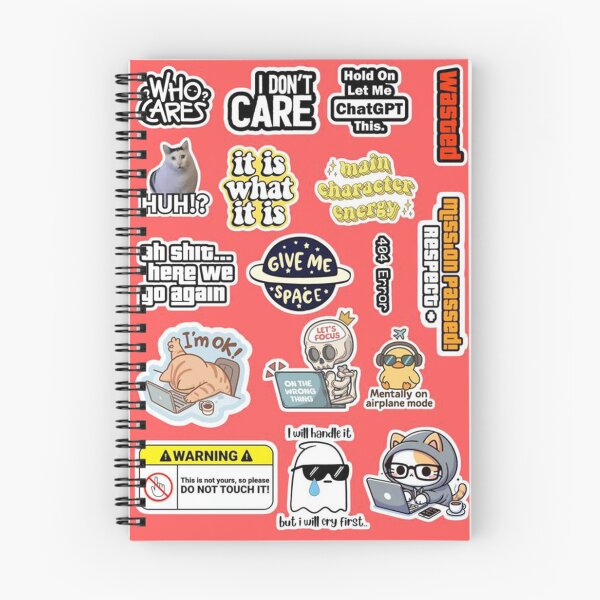 Item preview, Funny Sticker, designed and sold by WeirdSketcher.
