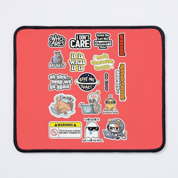 Item preview, Funny Sticker, designed and sold by WeirdSketcher.