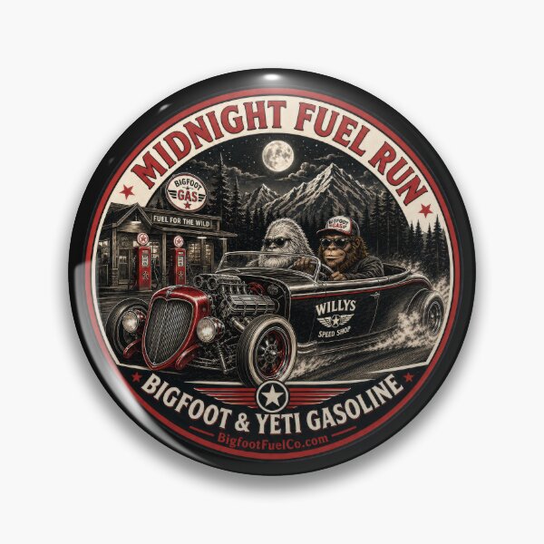 Item preview, Midnight Fuel Run – Bigfoot & Yeti Willys Hot Rod Night Drive designed and sold by Bigfoot Fuel Co.