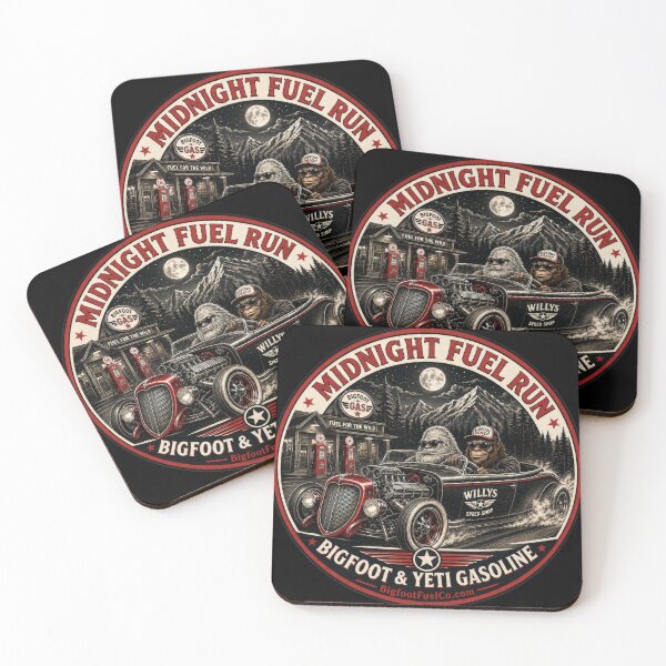 Item preview, Midnight Fuel Run – Bigfoot & Yeti Willys Hot Rod Night Drive designed and sold by Bigfoot Fuel Co.