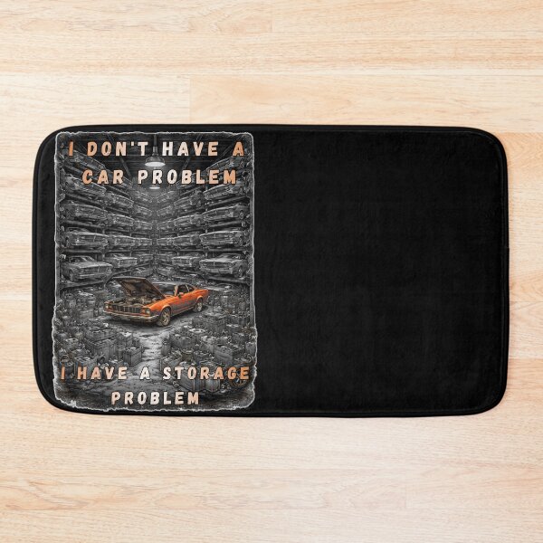 Item preview,  I don’t have a car problem… I have a storage problem. Cars climb the walls like shelves in a library of motion. designed and sold by Creative-Sanc.
