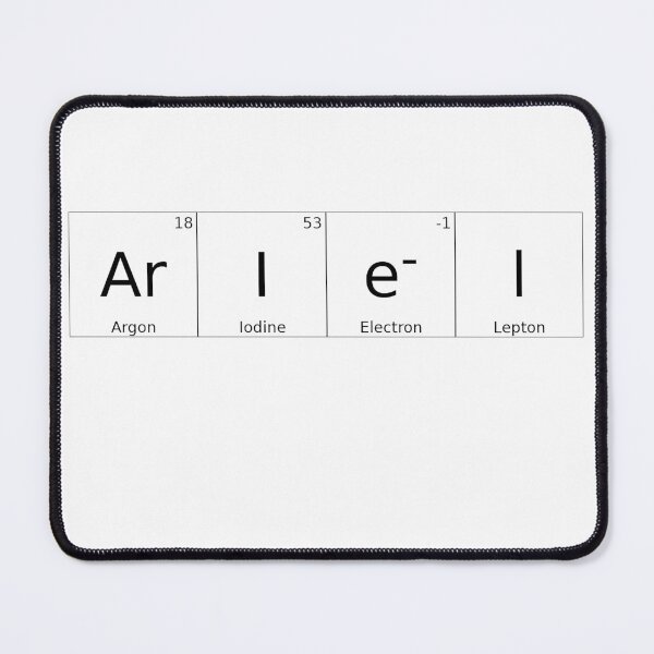 Item preview, ARIEL - ✨ ELEMENTS & PARTICLES NAME SERIES ✨- for lighter background designed and sold by WheelieGdArt.