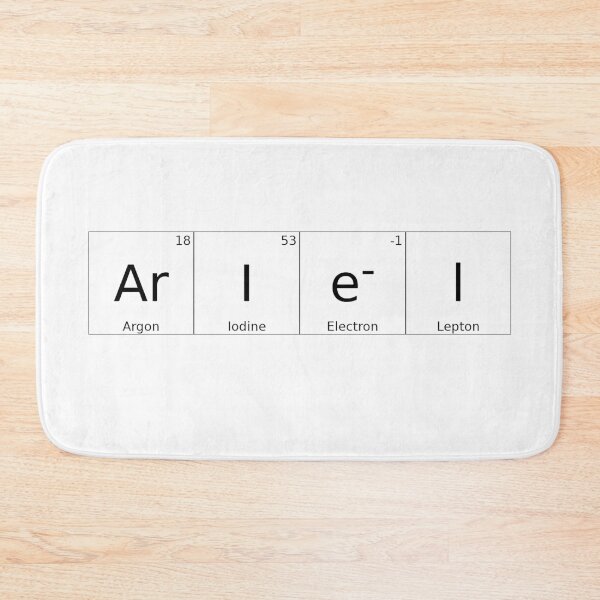 Item preview, ARIEL - ✨ ELEMENTS & PARTICLES NAME SERIES ✨- for lighter background designed and sold by WheelieGdArt.
