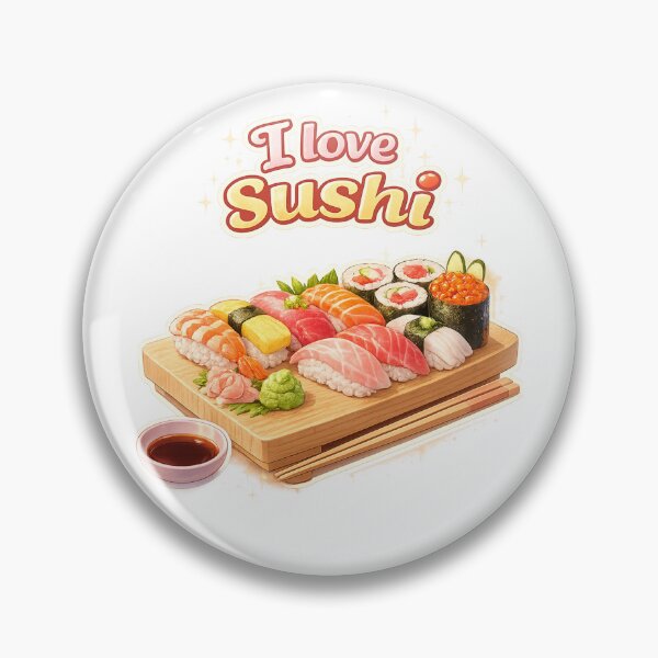 Item preview, i love sushi  designed and sold by Looplk.