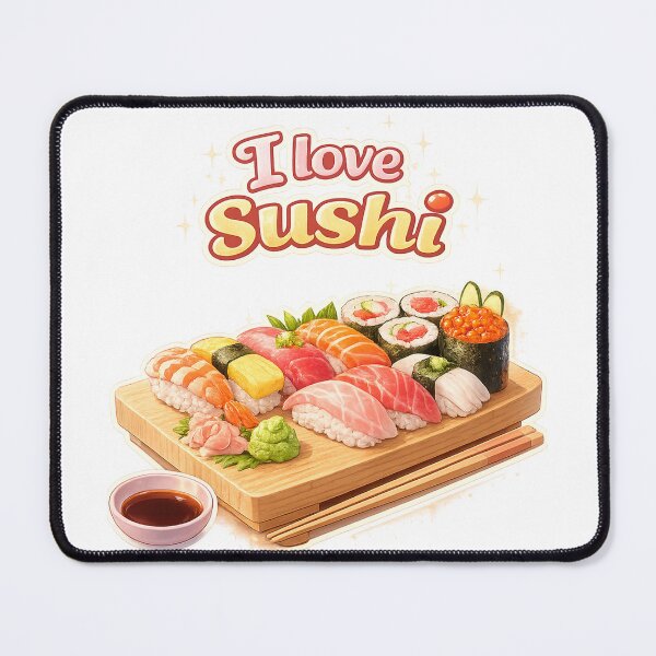 Item preview, i love sushi designed and sold by Looplk.