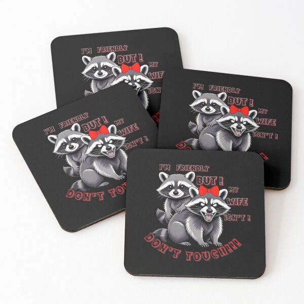 Item preview,  I’m friendly, but my wife isn’t. Don’t touch. Love With Attitude designed and sold by Creative-Sanc.