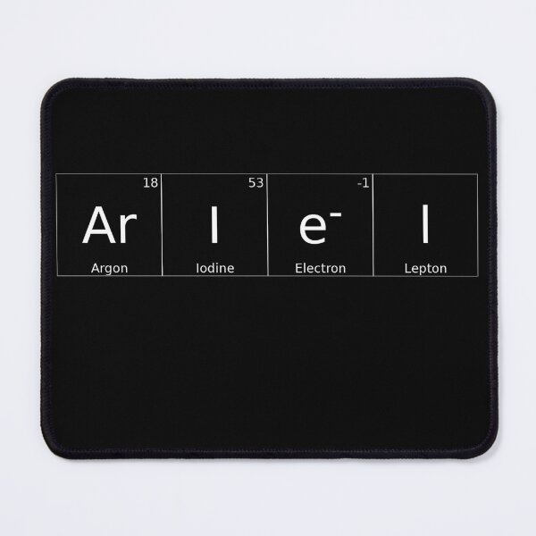 Item preview, ARIEL - ✨ ELEMENTS & PARTICLES NAME SERIES ✨- for darker background designed and sold by WheelieGdArt.