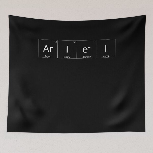 Item preview, ARIEL - ✨ ELEMENTS & PARTICLES NAME SERIES ✨- for darker background designed and sold by WheelieGdArt.