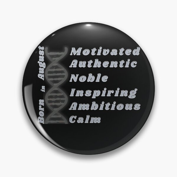 Item preview, Monthly Personality DNA Acronym Series. August Personality Mindset. designed and sold by Creative-Sanc.