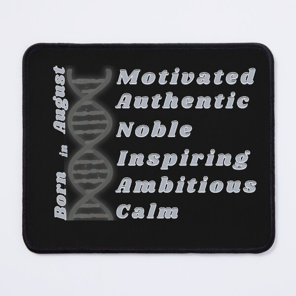 Item preview, Monthly Personality DNA Acronym Series. August Personality Mindset. designed and sold by Creative-Sanc.