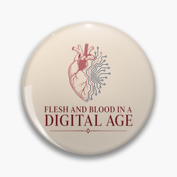 Item preview, Flesh And Blood In Digital Age designed and sold by xmoudx.