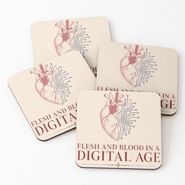 Item preview, Flesh And Blood In Digital Age designed and sold by xmoudx.