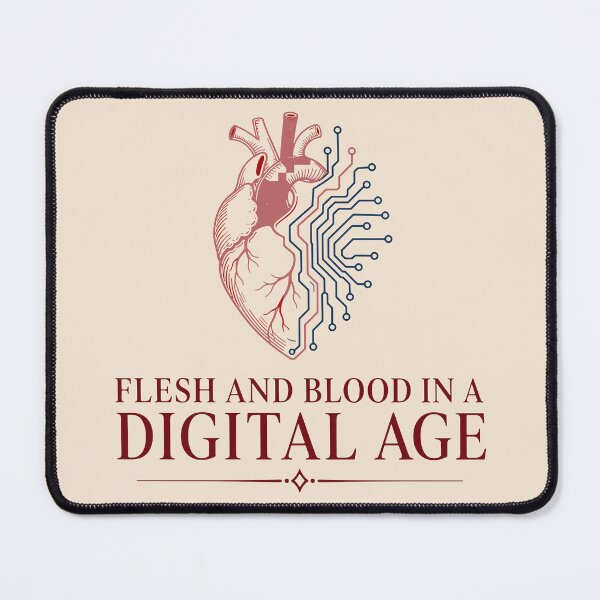 Item preview, Flesh And Blood In Digital Age designed and sold by xmoudx.