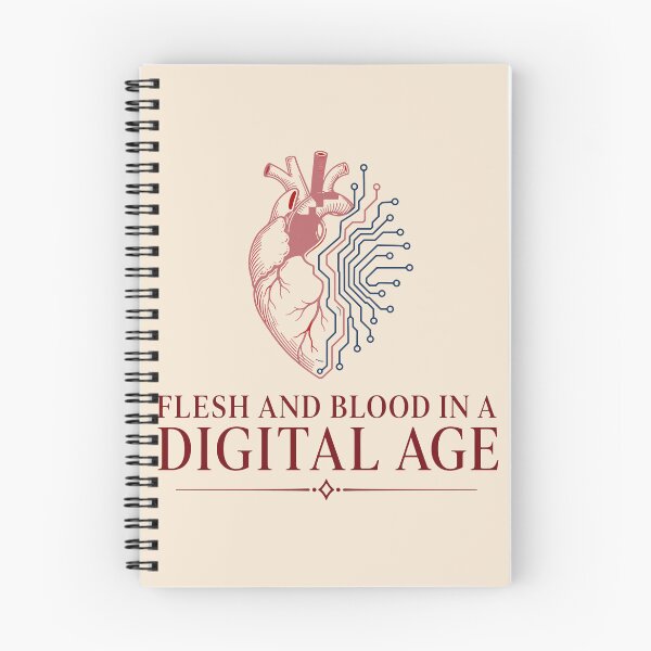 Item preview, Flesh And Blood In Digital Age designed and sold by xmoudx.