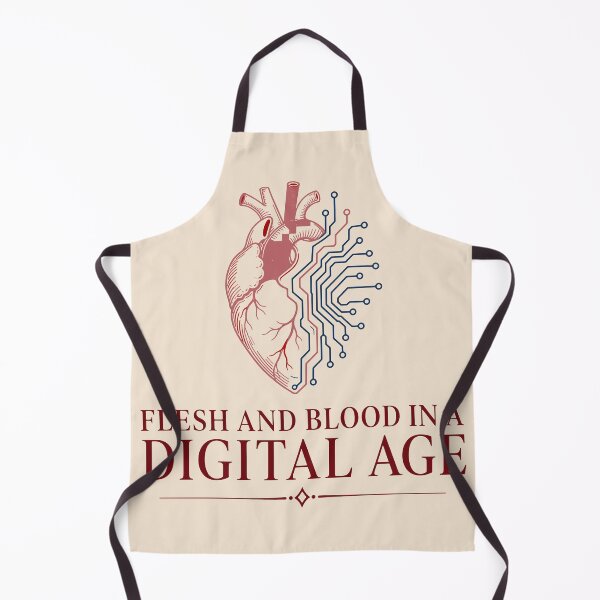 Item preview, Flesh And Blood In Digital Age designed and sold by xmoudx.