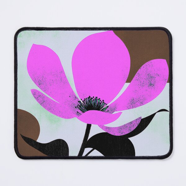 Item preview, Vibrant Pink Botanical Abstract Modern Wall Art designed and sold by joycrysstudio.