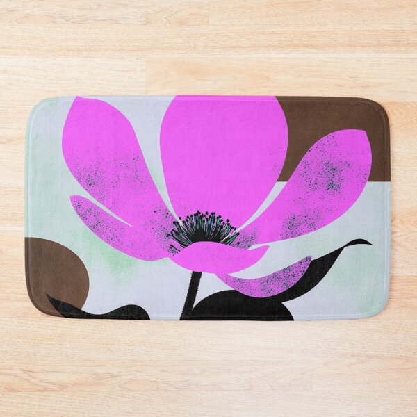 Item preview, Vibrant Pink Botanical Abstract Modern Wall Art designed and sold by joycrysstudio.