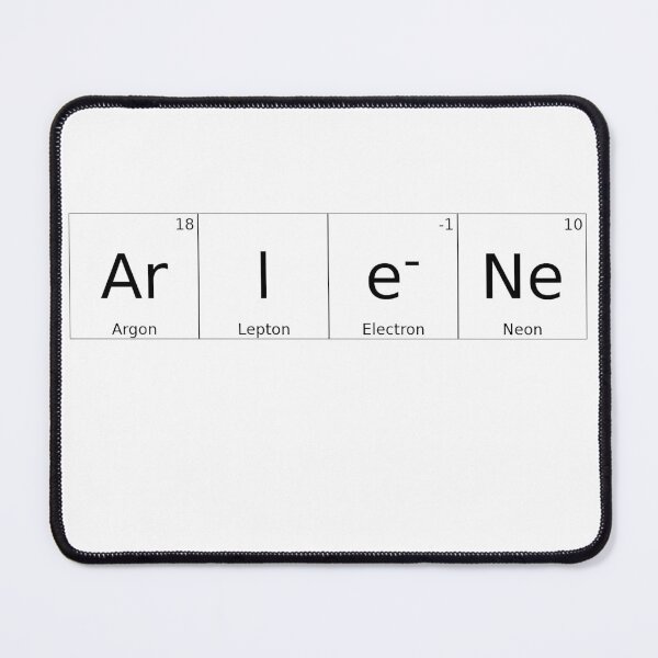 Item preview, ARLENE - ✨ ELEMENTS & PARTICLES NAME SERIES ✨- for lighter background designed and sold by WheelieGdArt.