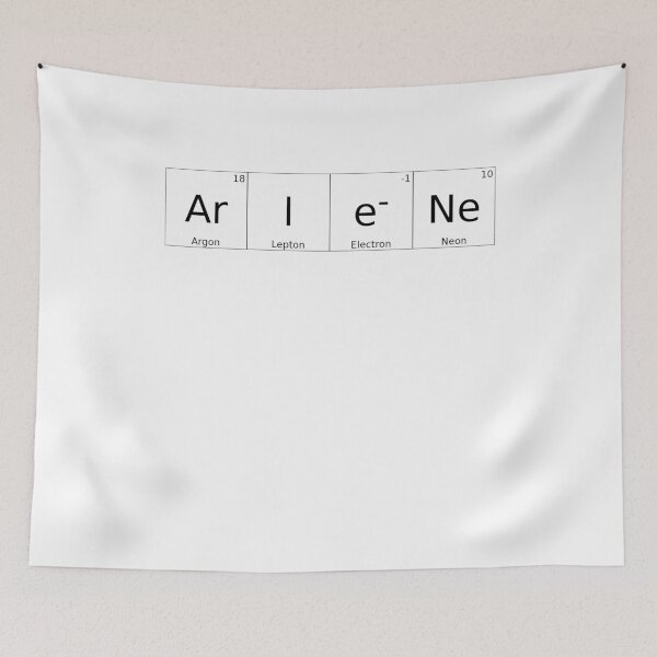 Item preview, ARLENE - ✨ ELEMENTS & PARTICLES NAME SERIES ✨- for lighter background designed and sold by WheelieGdArt.