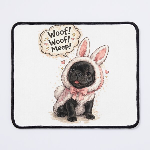 Item preview, Cute French Bulldog Bunny Costume – Funny Easter Dog designed and sold by shallia.