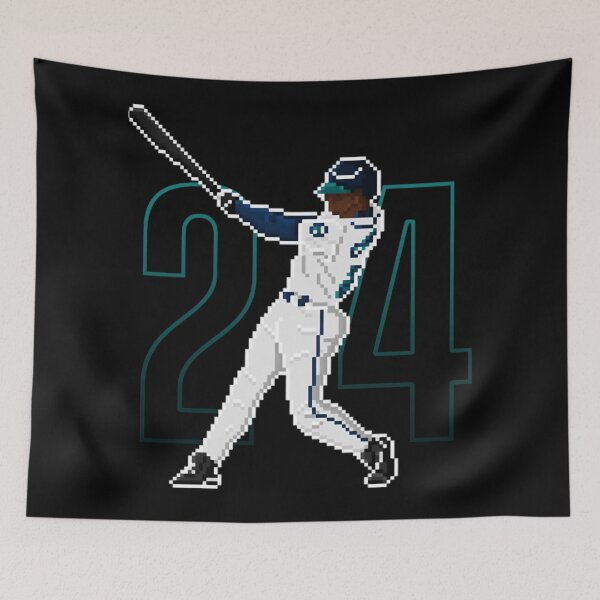 Item preview, Ken Grifey Jr 24 The Kid designed and sold by bessiekbutomeka.