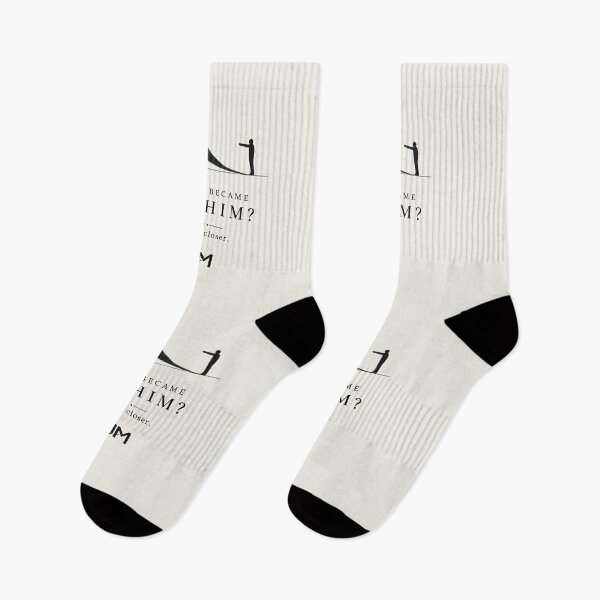 Item preview, What Became of Him Minimal Quote Design designed and sold by JM Language Service.