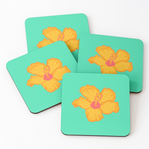 Item preview, Orange Hibiscus tropical beachy designed and sold by DaisyLemon.
