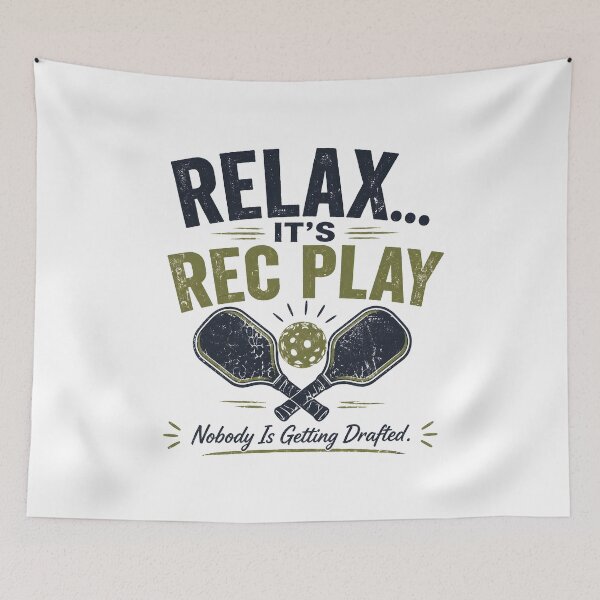 Item preview, Relax It’s Rec Play Nobody is Getting Drafted designed and sold by zoes-ink.