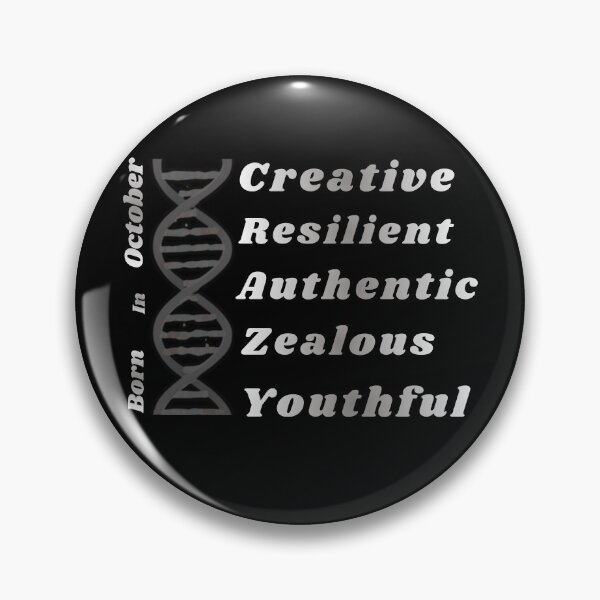 Item preview,  Monthly Personality DNA Acronym Series. October Personality Mindset. designed and sold by Creative-Sanc.