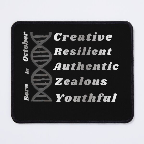 Item preview,  Monthly Personality DNA Acronym Series. October Personality Mindset. designed and sold by Creative-Sanc.