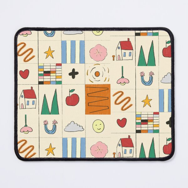 Item preview, Cute Illustrated Icon Pattern | Everyday Objects designed and sold by BluelemonStudio.
