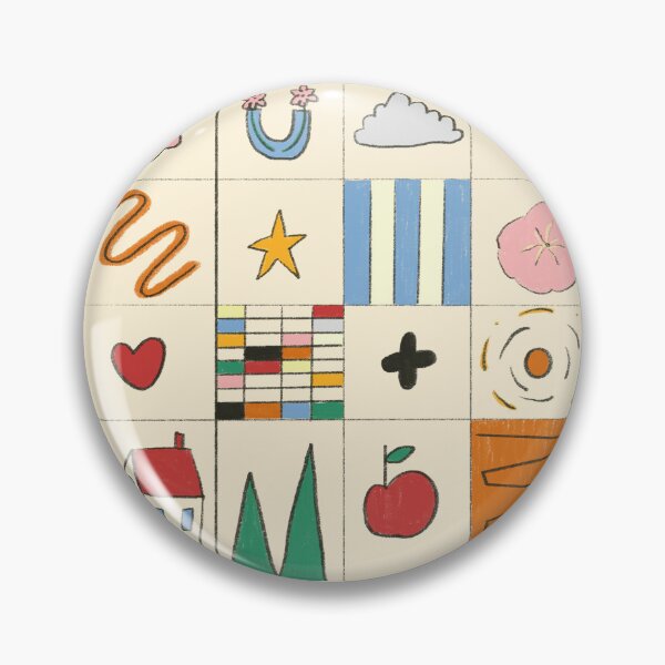 Item preview, Cute Illustrated Icon Pattern | Everyday Objects designed and sold by BluelemonStudio.
