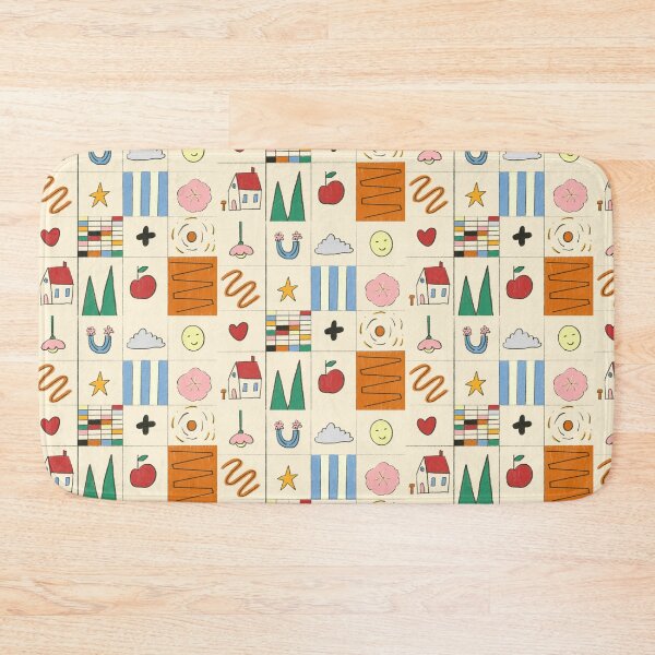 Item preview, Cute Illustrated Icon Pattern | Everyday Objects designed and sold by BluelemonStudio.