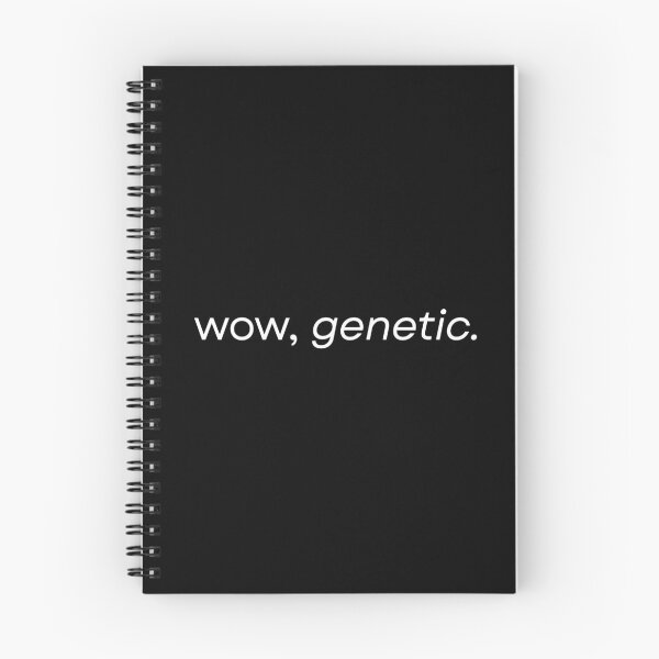 Item preview, wow, genetic (white text) designed and sold by weightyghosts.