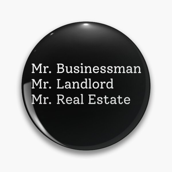 Item preview, Mr Businessman (white text) designed and sold by weightyghosts.