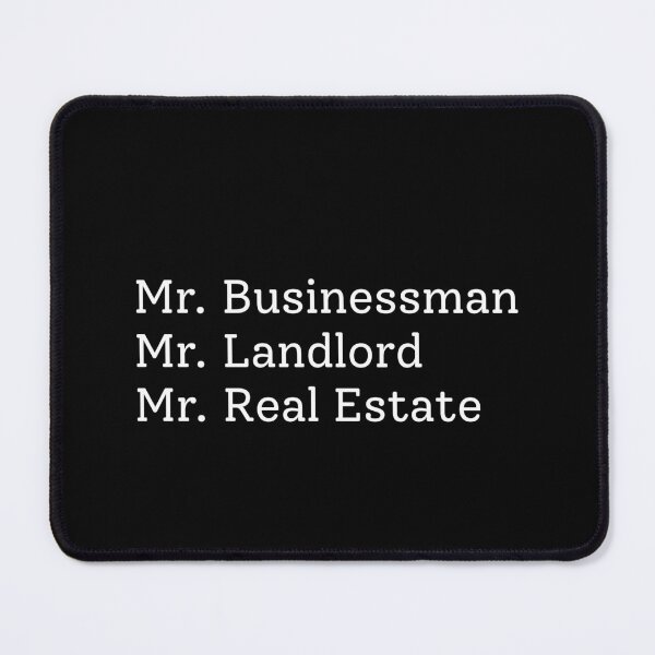 Item preview, Mr Businessman (white text) designed and sold by weightyghosts.