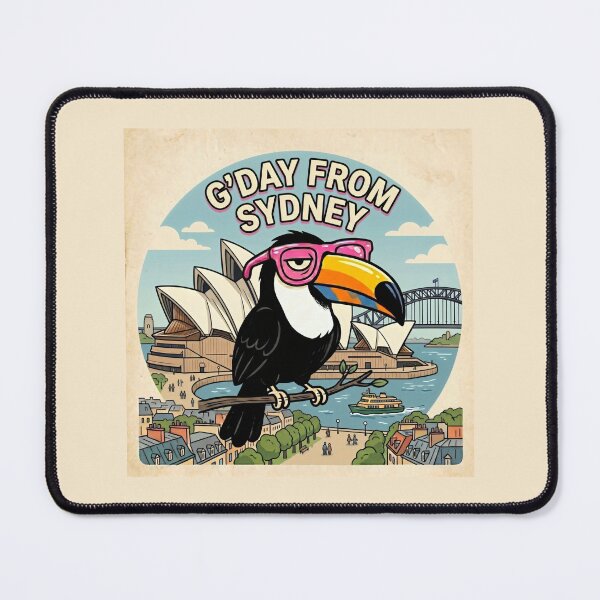 Item preview, G'day From Sydney Toucan Australia Travel designed and sold by SplashTastic.