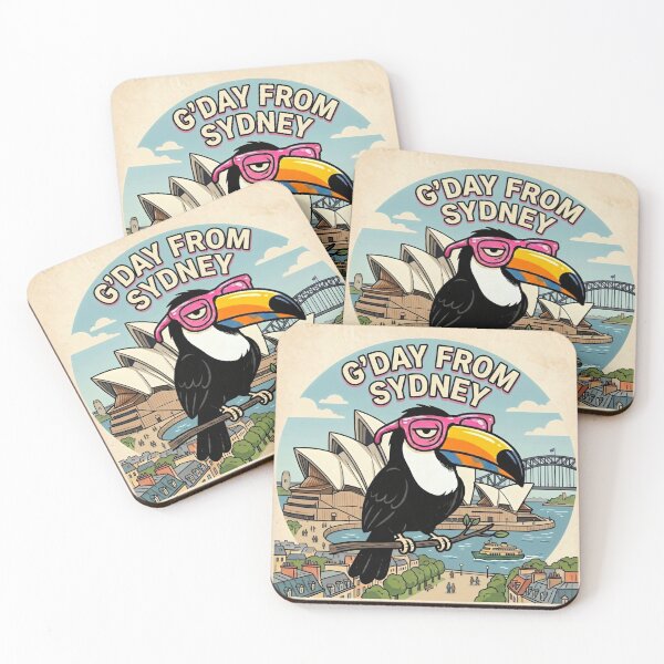 Item preview, G'day From Sydney Toucan Australia Travel designed and sold by SplashTastic.