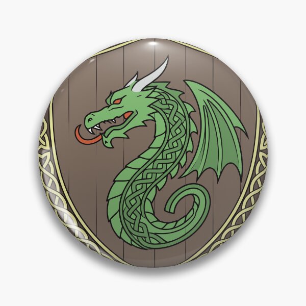 Item preview, Viking Dragon Shield  - Norse Mythology  designed and sold by Hedon77.