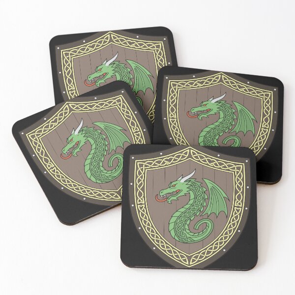Item preview, Viking Dragon Shield  - Norse Mythology  designed and sold by Hedon77.