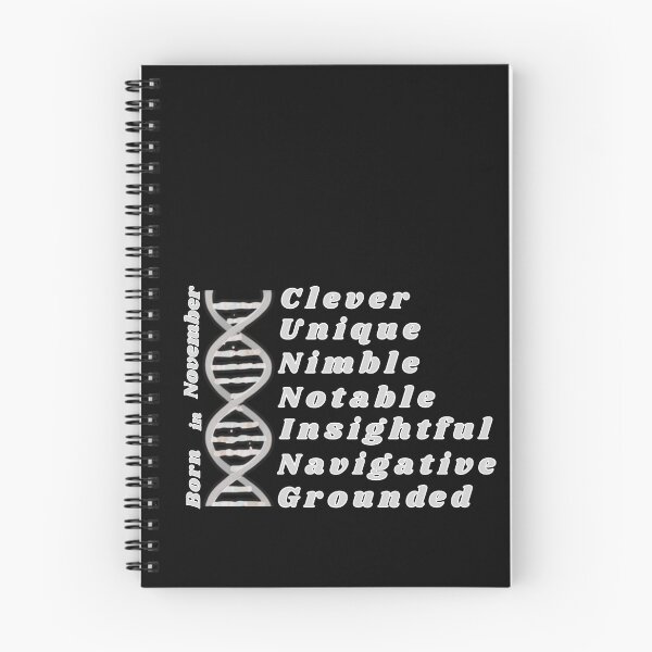 Item preview,  Monthly Personality DNA Acronym Series. November Personality Mindset. designed and sold by Creative-Sanc.
