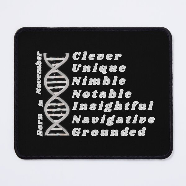 Item preview,  Monthly Personality DNA Acronym Series. November Personality Mindset. designed and sold by Creative-Sanc.