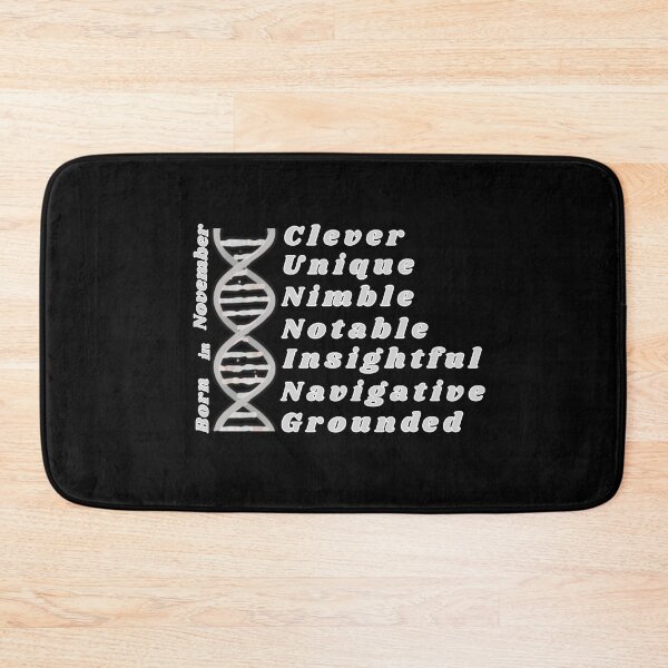 Item preview,  Monthly Personality DNA Acronym Series. November Personality Mindset. designed and sold by Creative-Sanc.