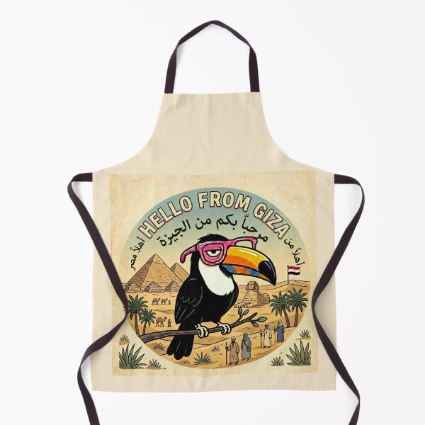Item preview, Hello From Giza Toucan Egypt Travel designed and sold by SplashTastic.