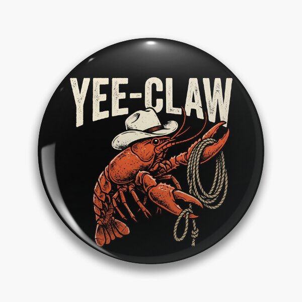 Item preview, Yee-Claw Crawfish Cajun Seafood Funny Crawfish Cowboy Gear designed and sold by DynamicDesign.