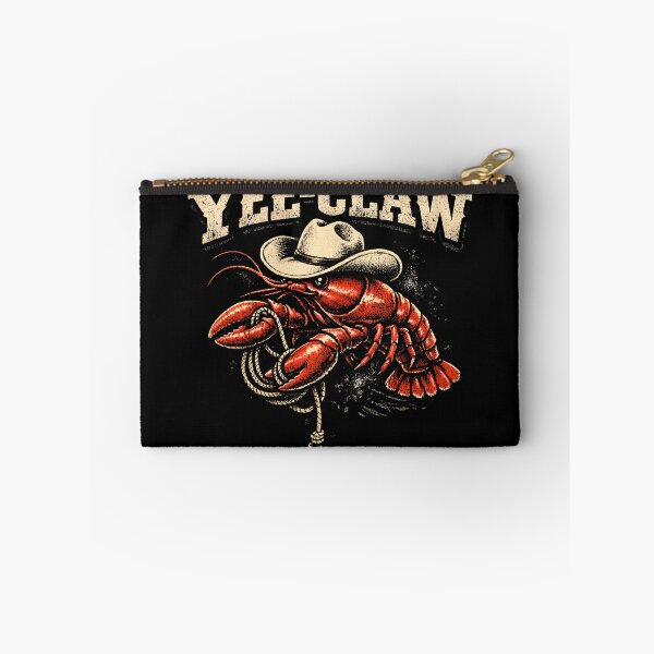 Item preview, Yee-Claw Crawfish Cajun Seafood Funny Crawfish Cowboy Gear designed and sold by DynamicDesign.