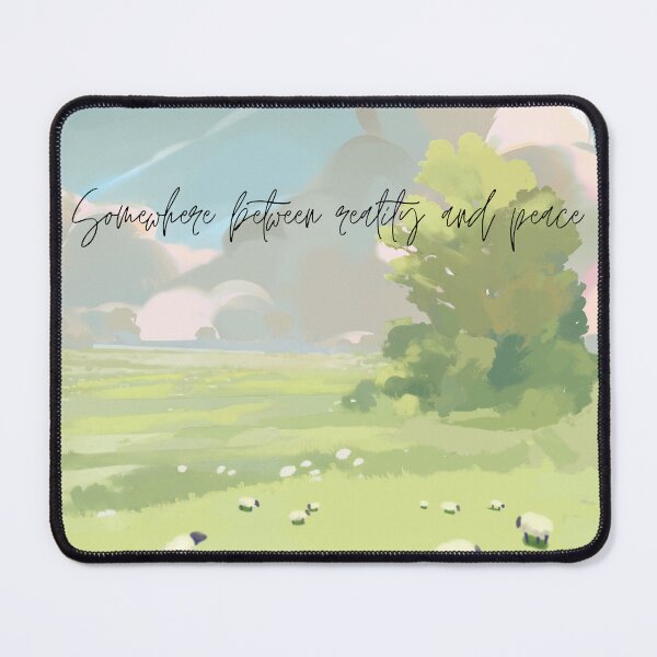 Item preview, Somewhere Between Reality and Peace Aesthetic Landscape Design | Dreamcore Calm Nature Art designed and sold by NA-art725.