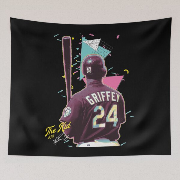 Item preview, Ken Grifey Jr 24 The Kid designed and sold by bessiekbutomeka.