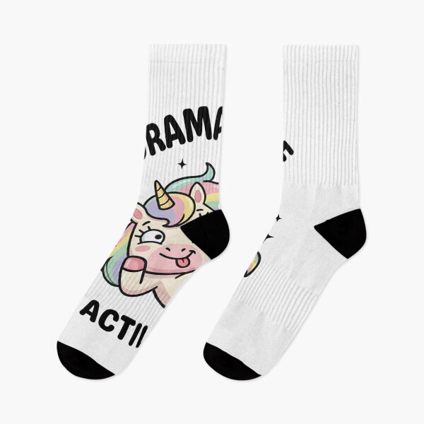 Item preview, Funny Unicorn Drama Mode Activated T-Shirt – Cute Dramatic Meme designed and sold by DIRTYSKETCHH.