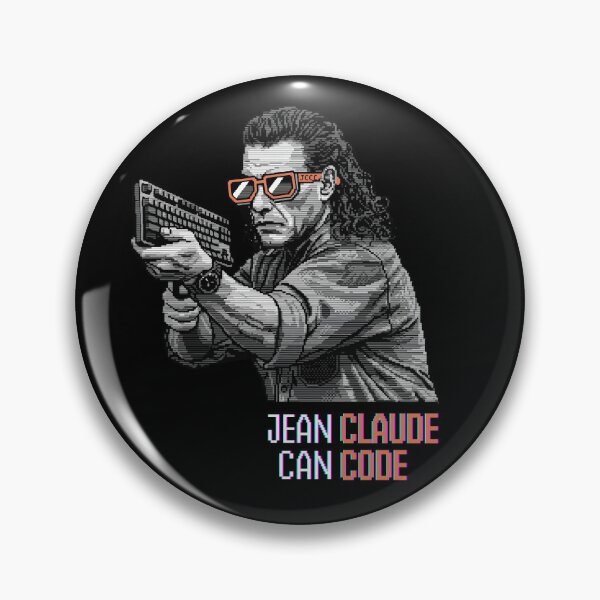 Item preview, Jean Claude Can Code designed and sold by Keep It DRY Studio.
